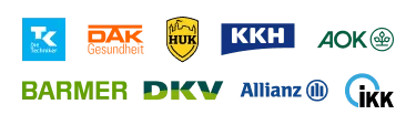 Krankenkassen Logos